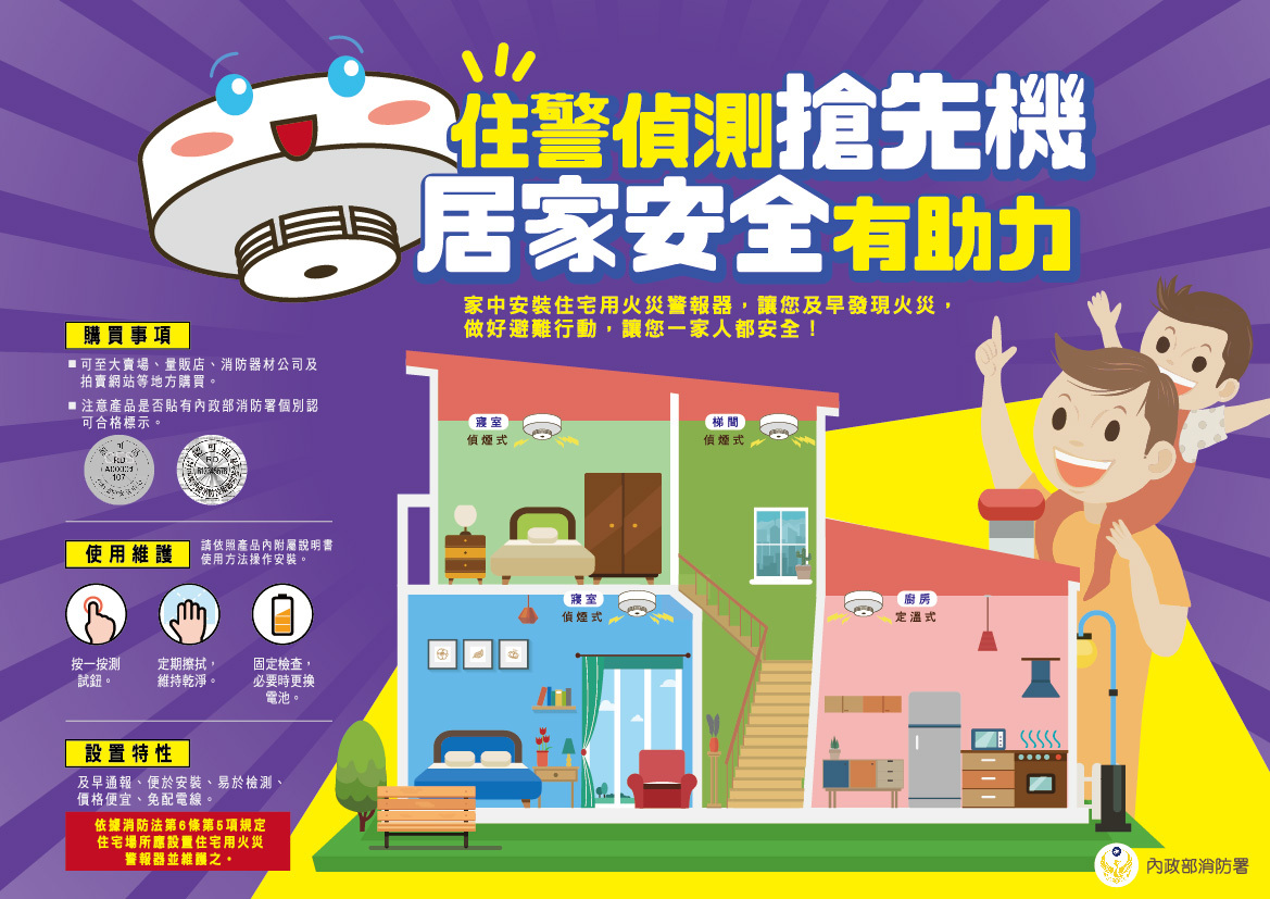 住警器宣導